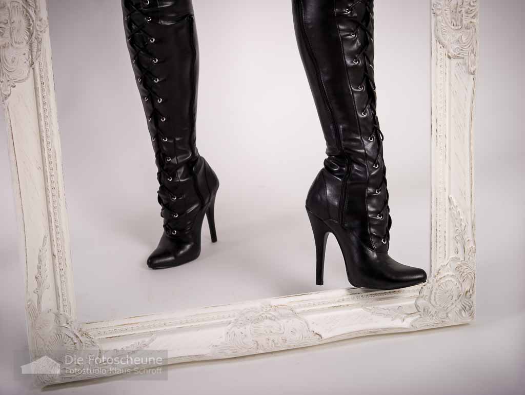 Overknee Stiefel High Heels