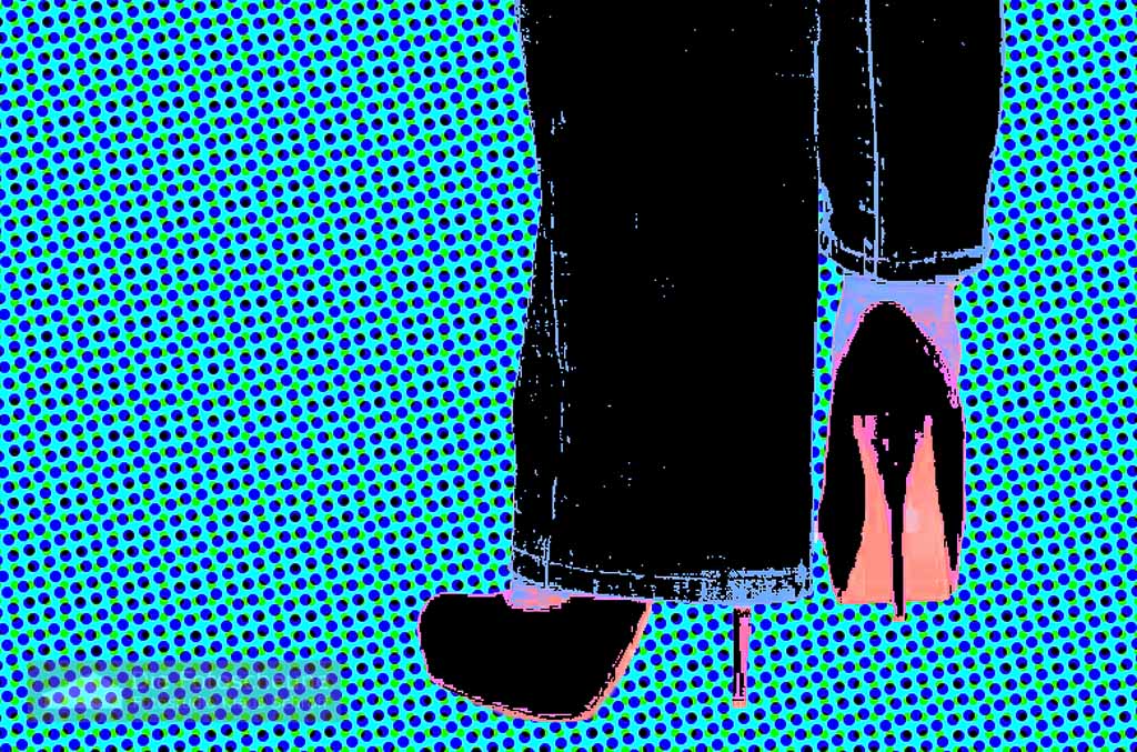 Pop Art High Heel