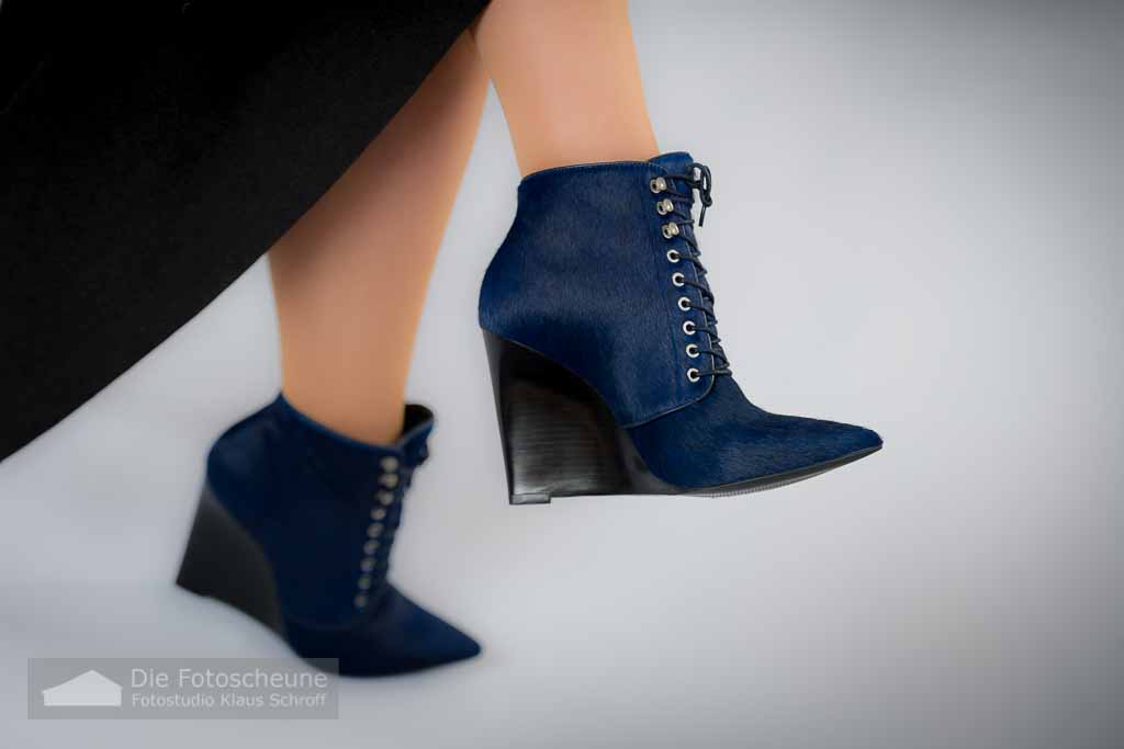 High Heels Stiefeletten mit Keilabsatz