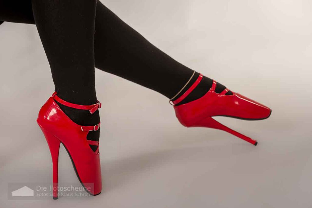 Rote Ballet Pumps
